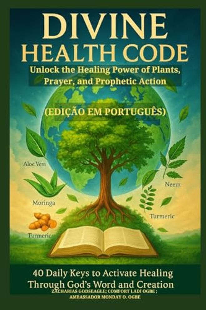 DIVINE HEALTH CODE - 40 Daily Keys to Activate Healing Through God's Word and Creation - (Edição em português)